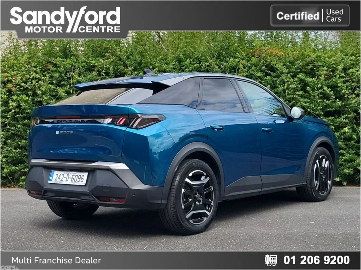 Peugeot 3008 SUV, Electric, 2024, Blue
