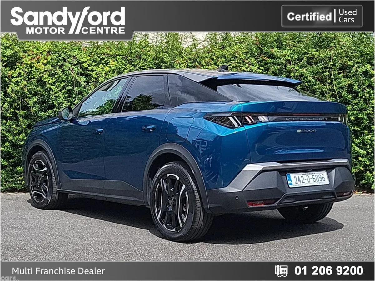 Peugeot 3008 SUV, Electric, 2024, Blue