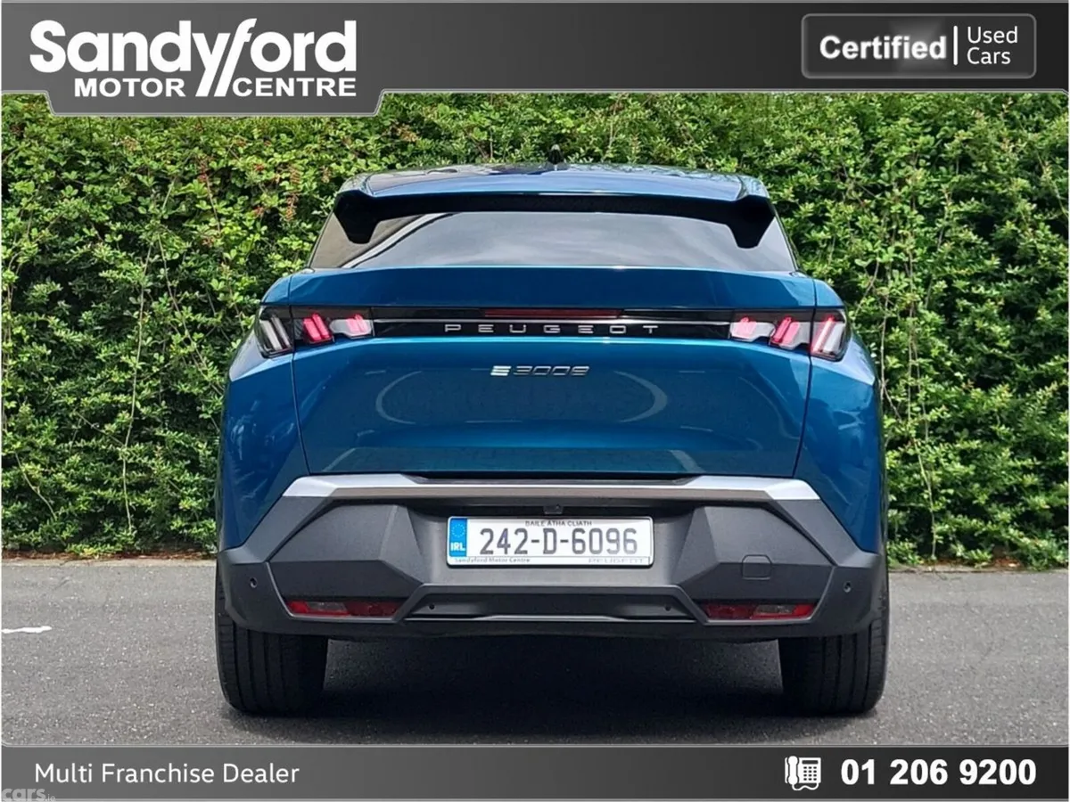 Peugeot 3008 SUV, Electric, 2024, Blue