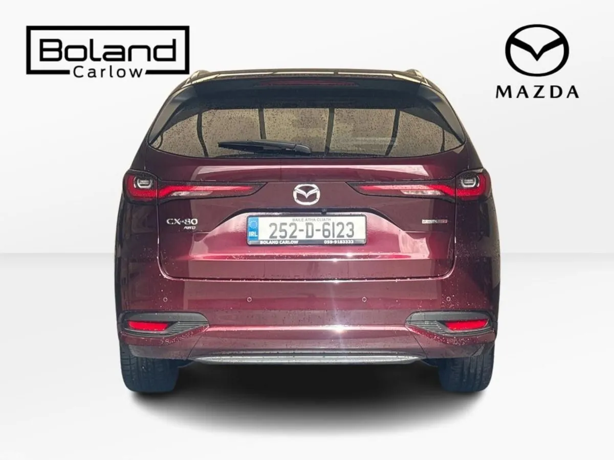 Mazda CX-80 SUV, Diesel, 2025, Red