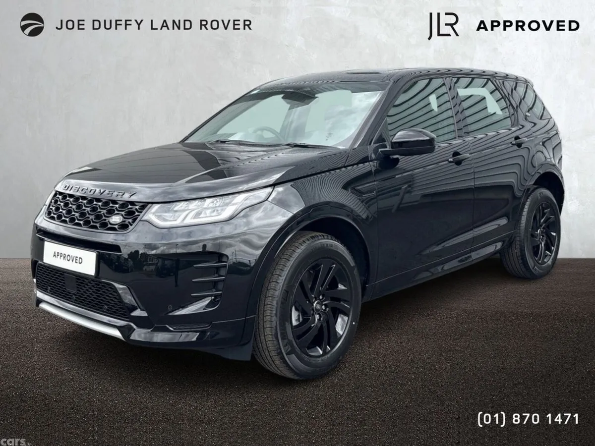 Land Rover Discovery Sport SUV, Petrol Plug-in Hybrid, 2026, Black