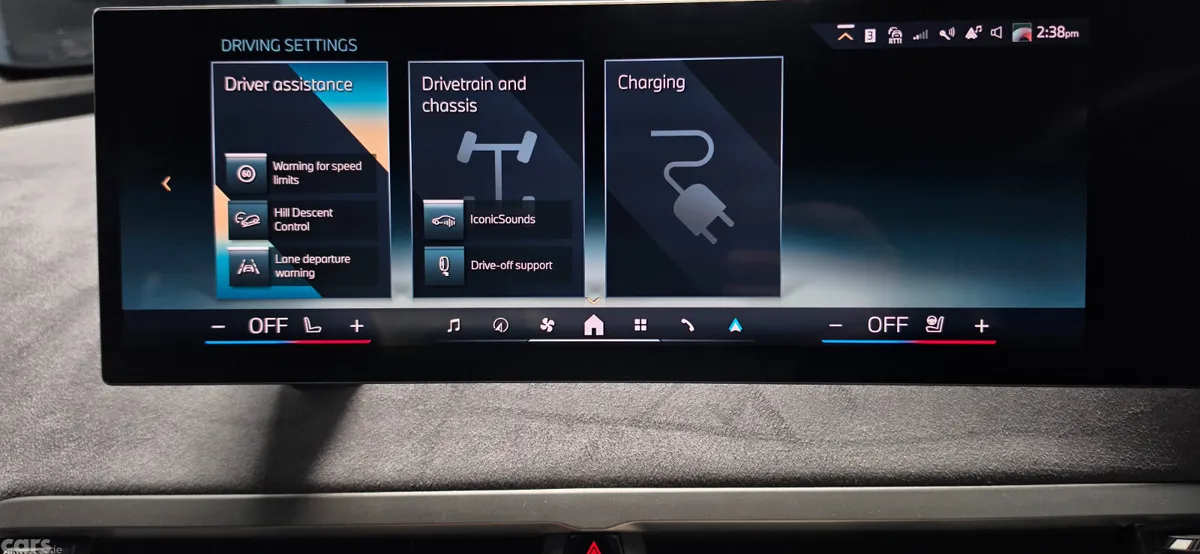 BMW iX Estate, Electric, 2025, Blue