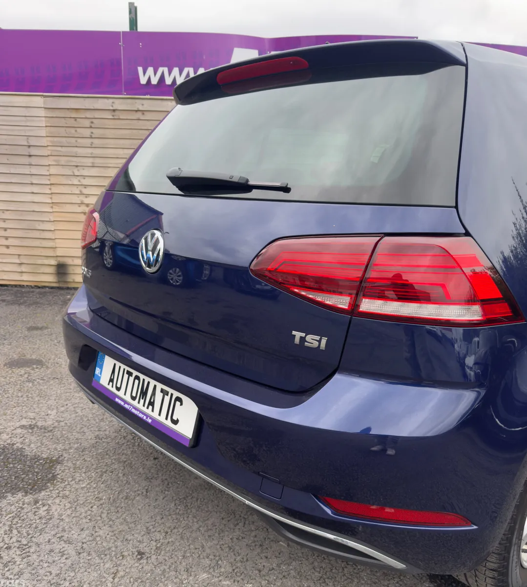 Volkswagen Golf Hatchback, Petrol, 2017, Blue
