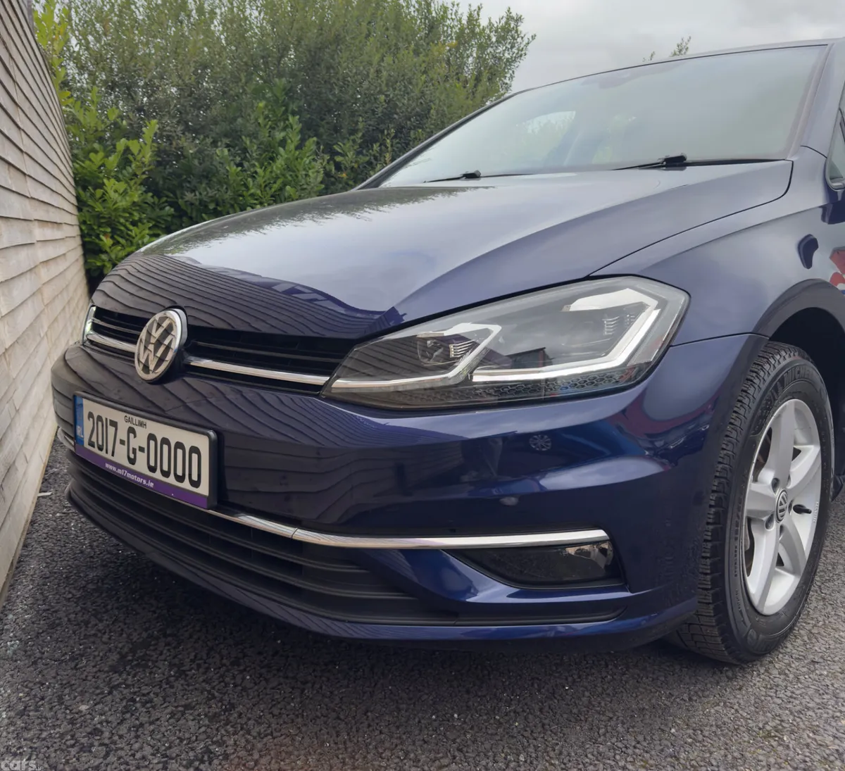 Volkswagen Golf Hatchback, Petrol, 2017, Blue