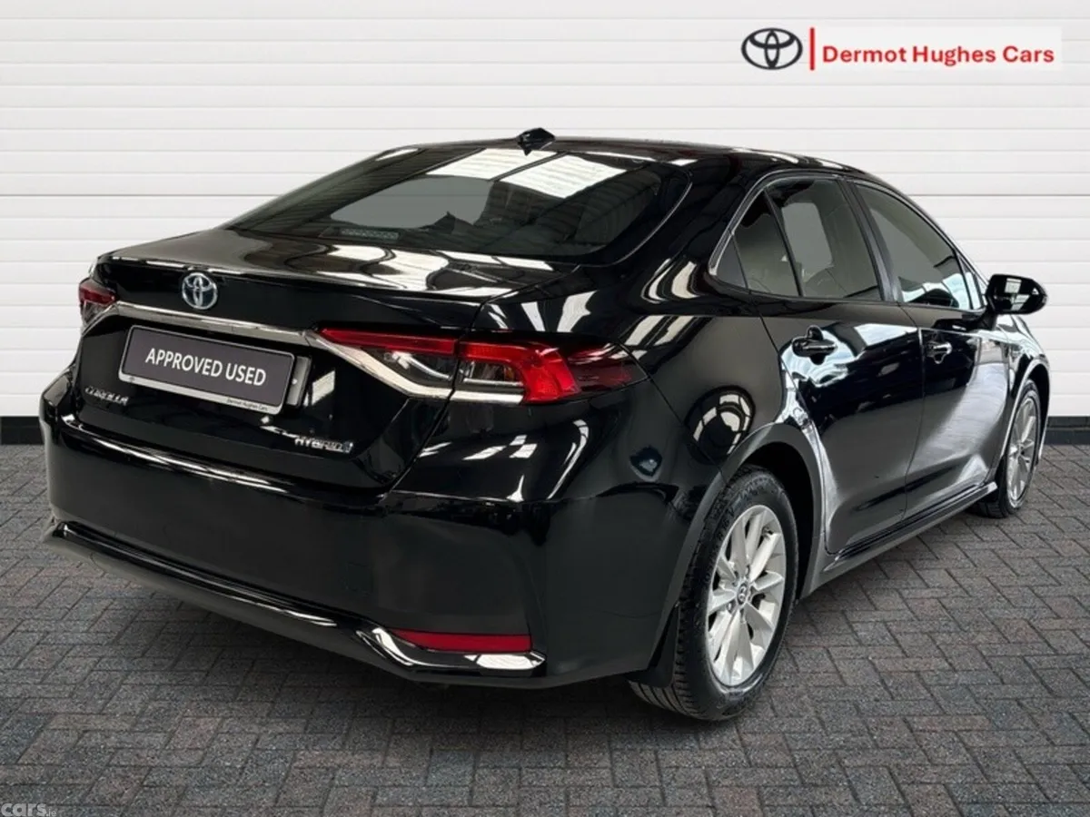 Toyota Corolla Saloon, Petrol Hybrid, 2021, Black