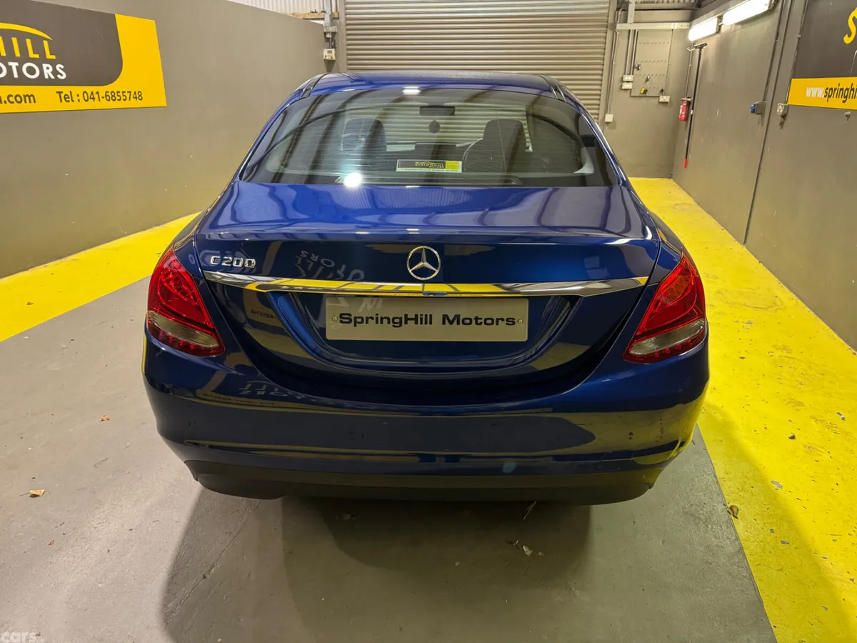 Mercedes-Benz C-Class Saloon, Petrol, 2019, Blue