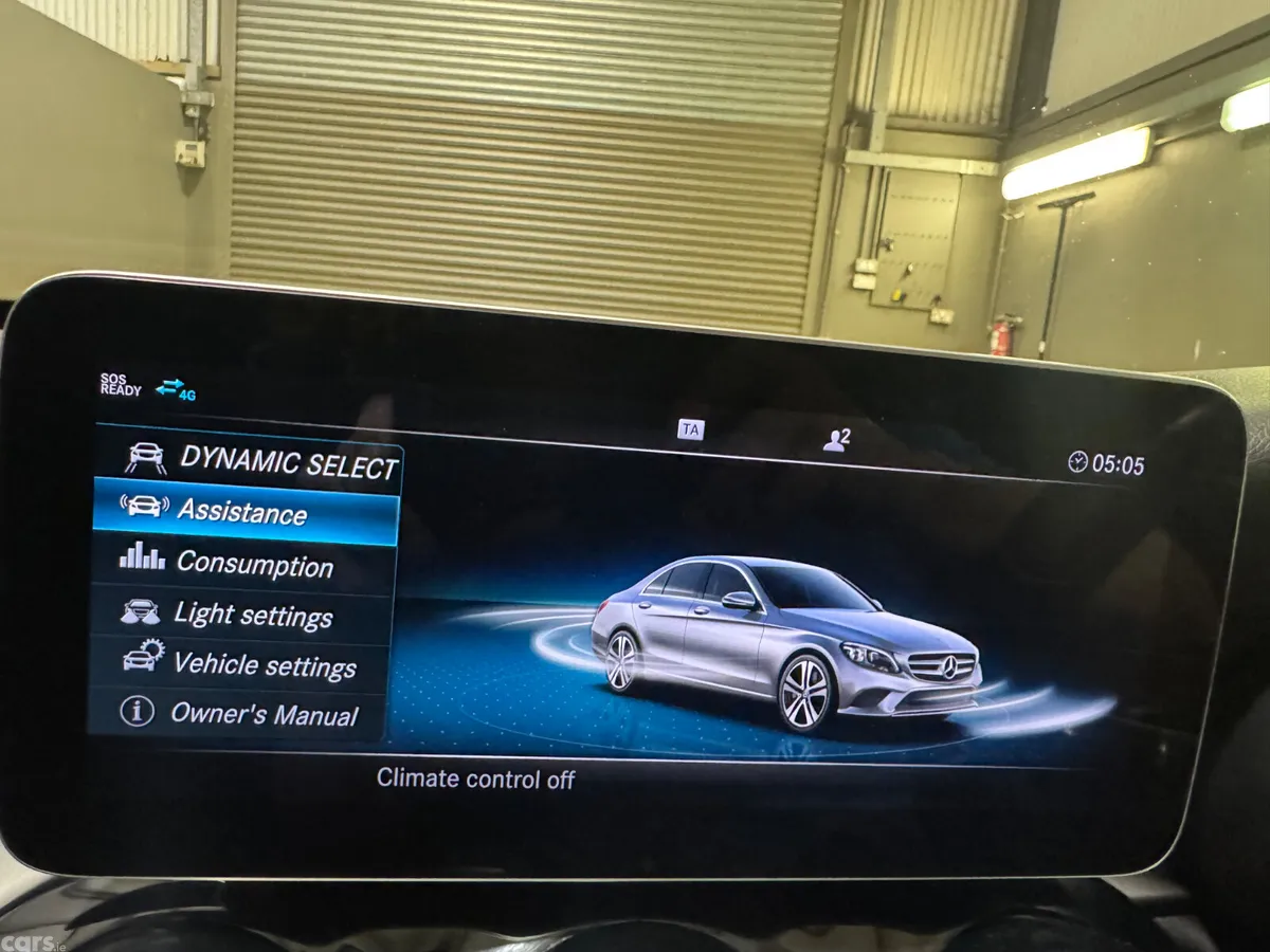 Mercedes-Benz C-Class Saloon, Petrol, 2019, Blue