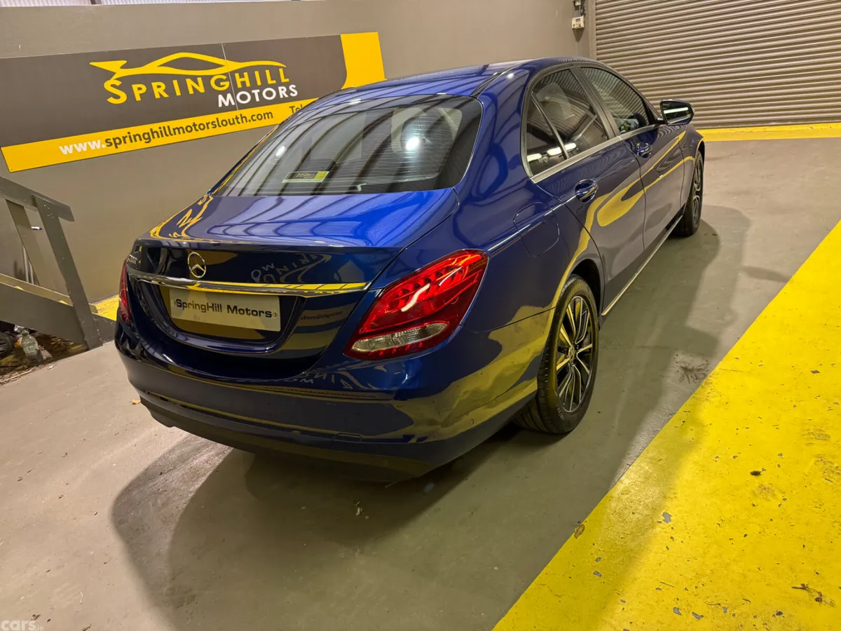 Mercedes-Benz C-Class Saloon, Petrol, 2019, Blue