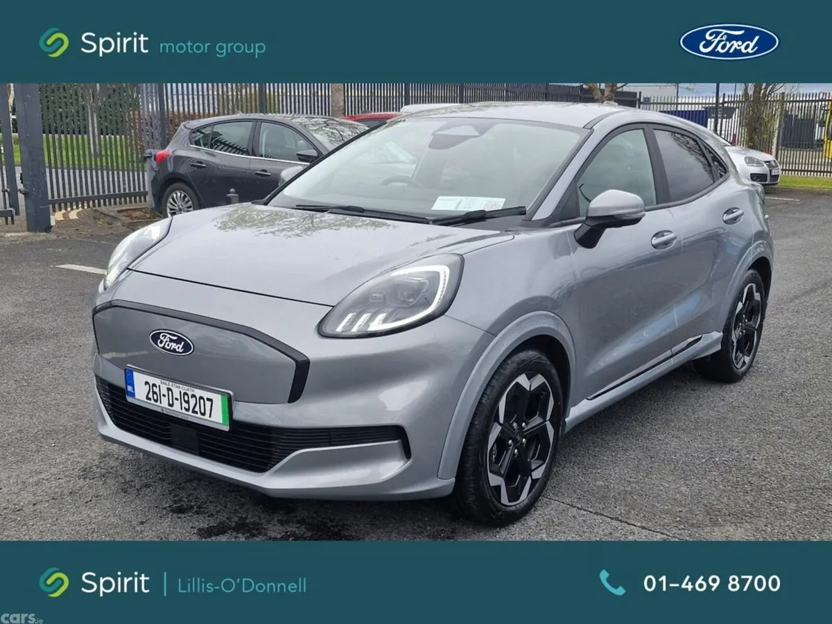 Ford Puma MPV, Electric, 2026, Grey