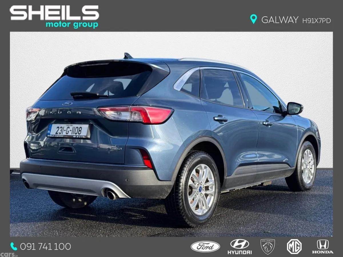 Ford Kuga SUV, Petrol Plug-in Hybrid, 2023, Blue