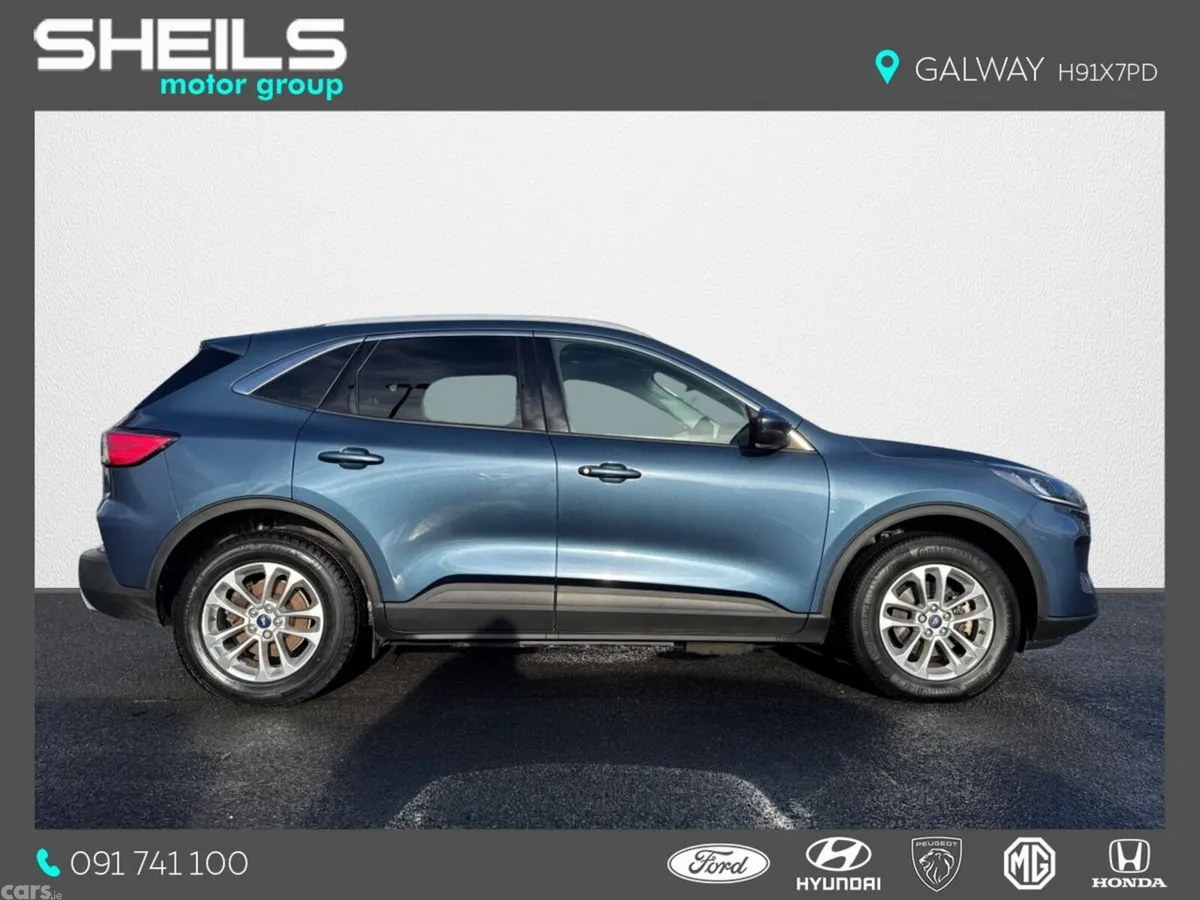Ford Kuga SUV, Petrol Plug-in Hybrid, 2023, Blue