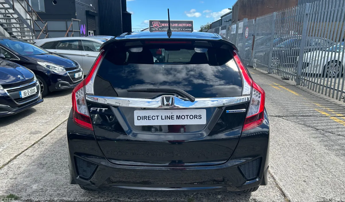 Honda Fit Hatchback, Petrol Hybrid, 2015, Black