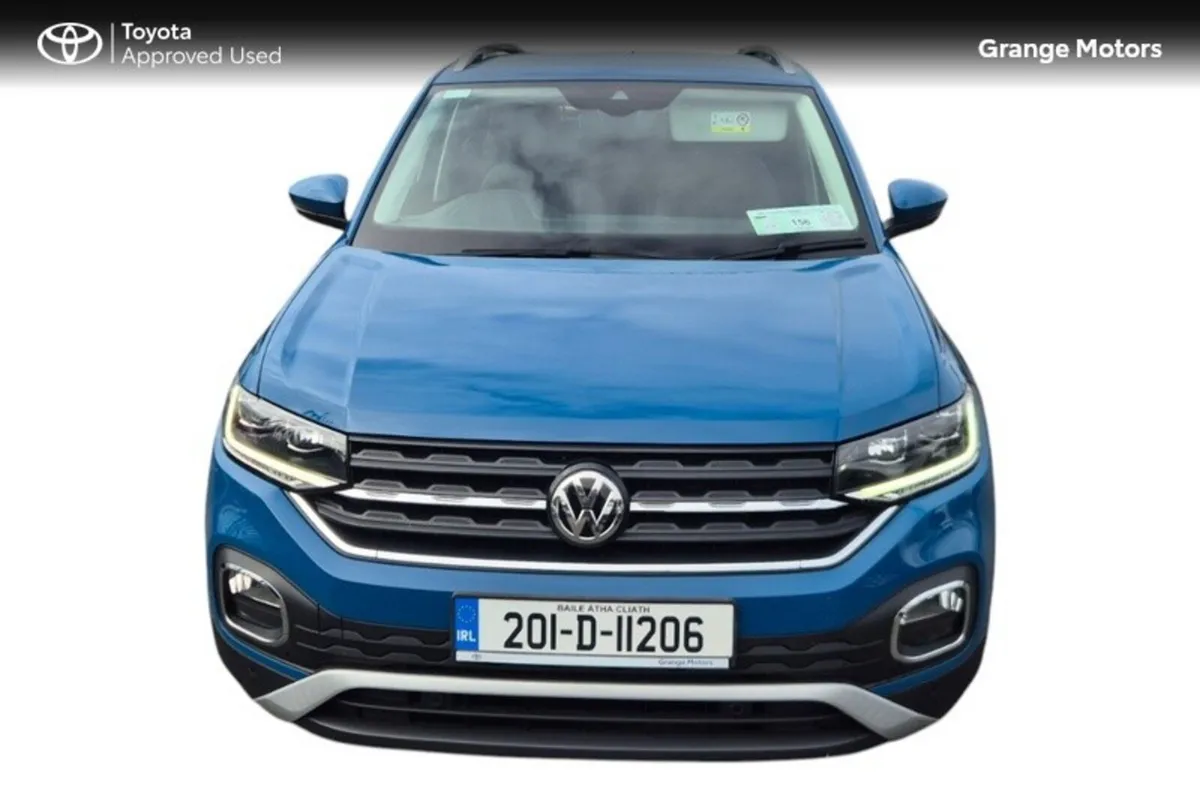 Volkswagen T-Cross Estate, Petrol, 2020, Blue