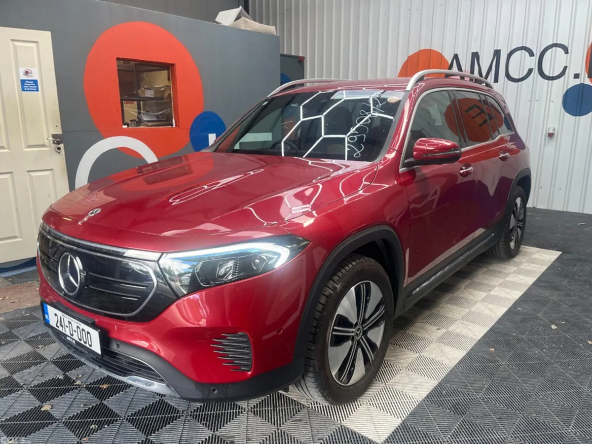Mercedes-Benz EQB SUV, Electric, 2024, Red