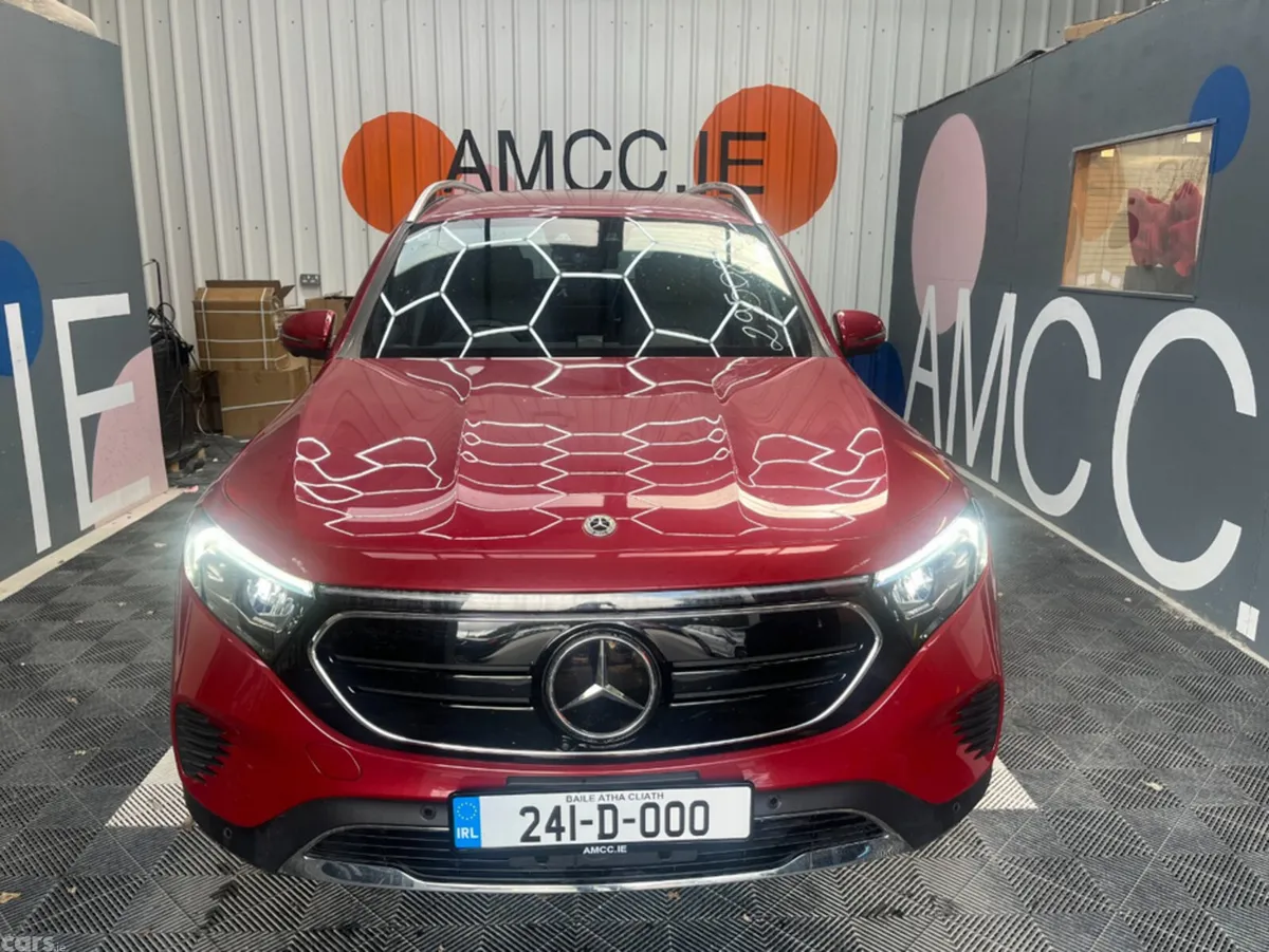 Mercedes-Benz EQB SUV, Electric, 2024, Red