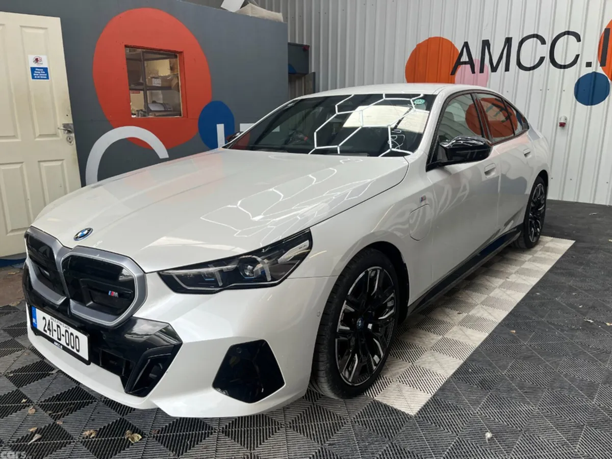 BMW i5 SUV, Electric, 2024, White