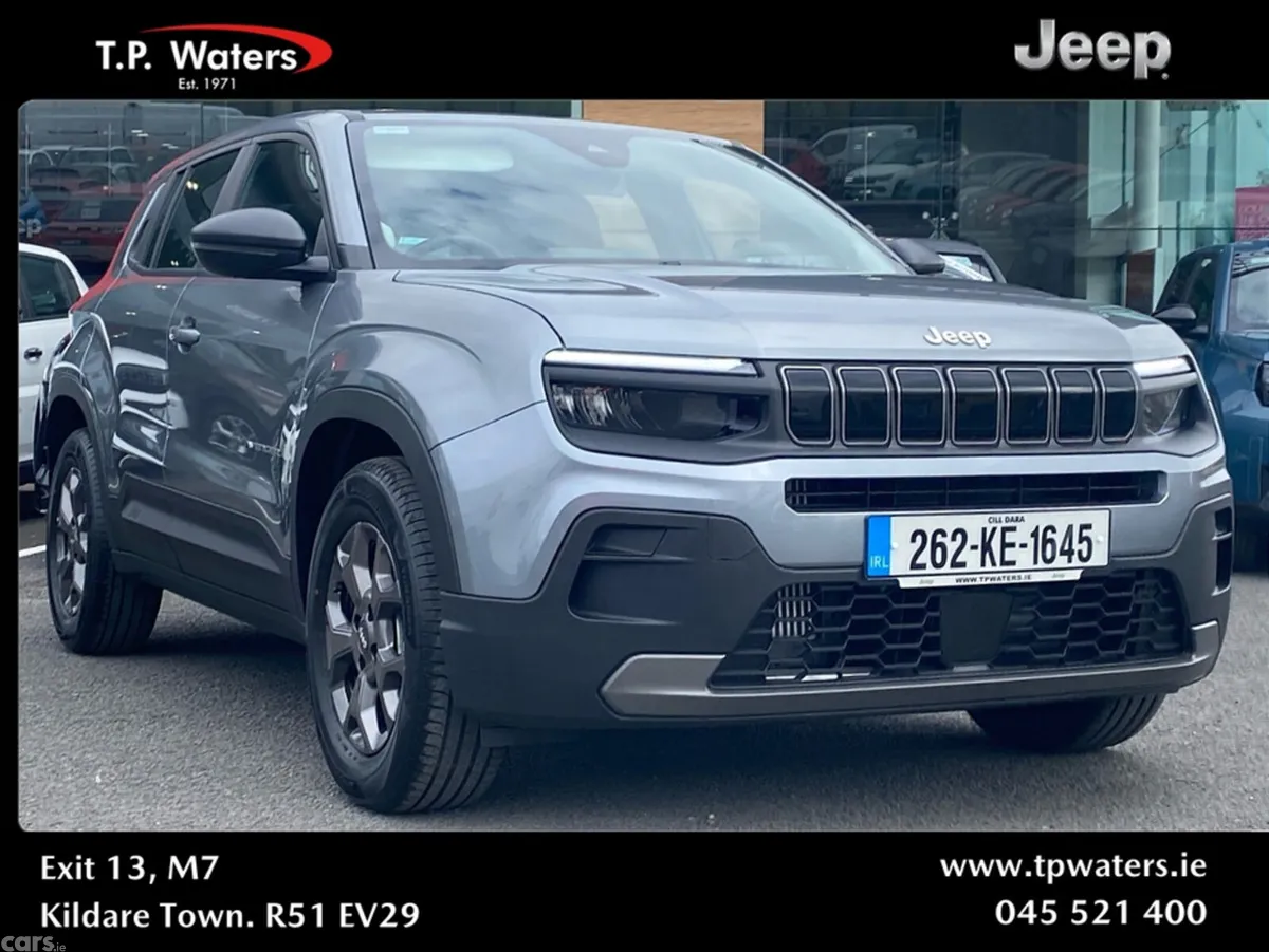 Jeep Avenger Hatchback, Petrol, 2026, Grey
