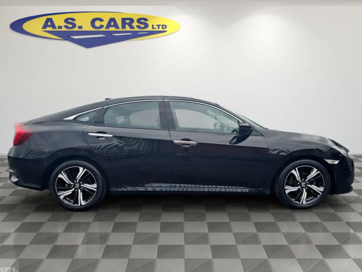 Honda Civic Saloon, Petrol, 2019, Black