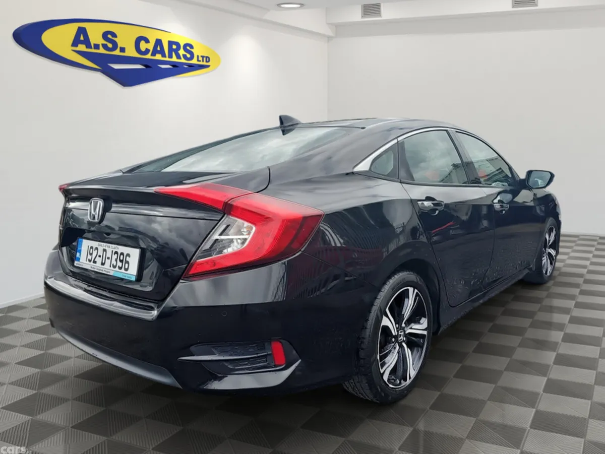 Honda Civic Saloon, Petrol, 2019, Black