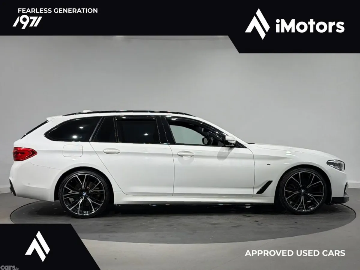 BMW 5-Series Estate, Diesel, 2019, White