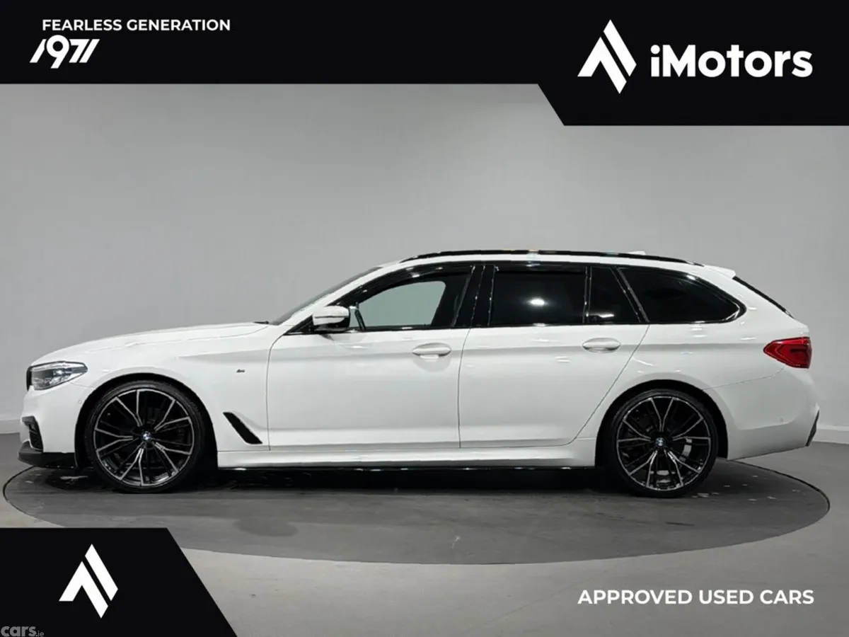 BMW 5-Series Estate, Diesel, 2019, White