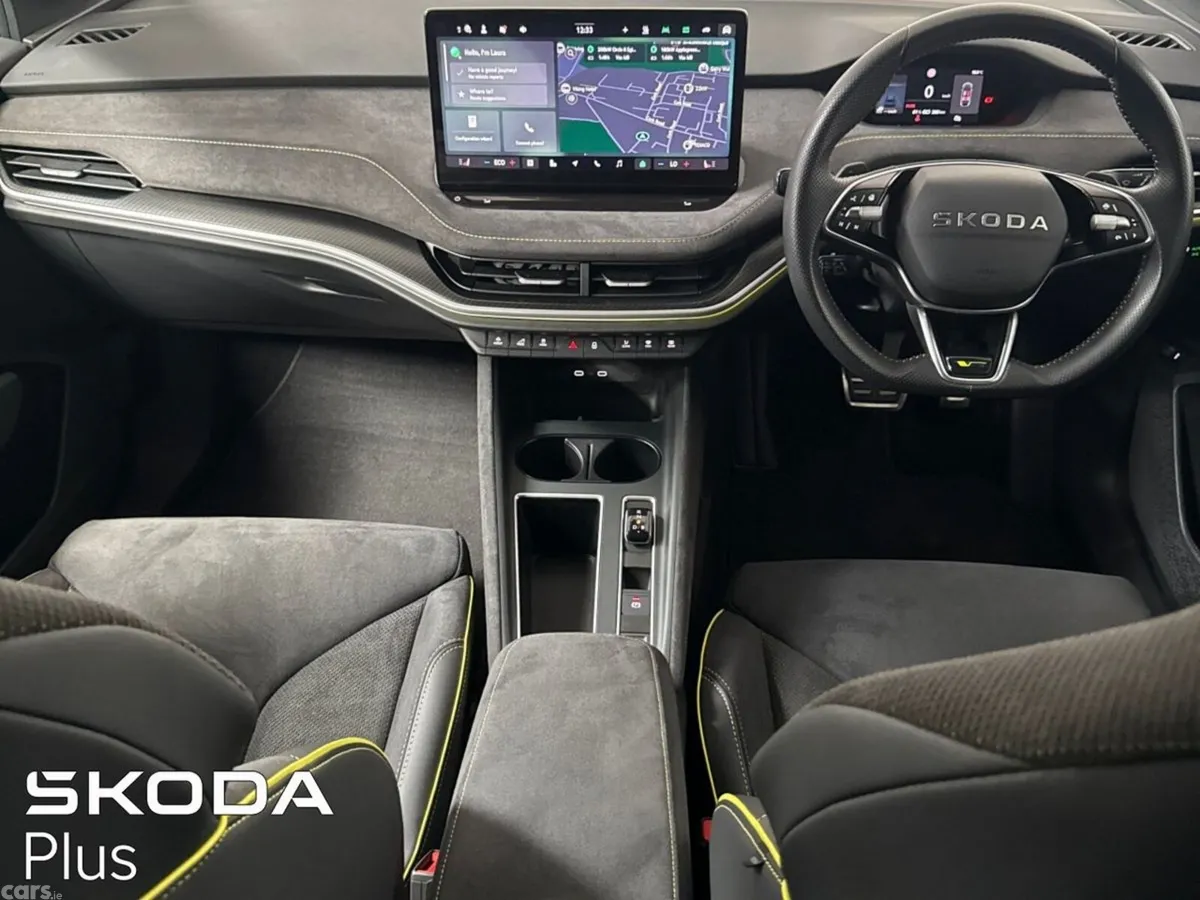 Skoda Elroq SUV, Electric, 2025, Green