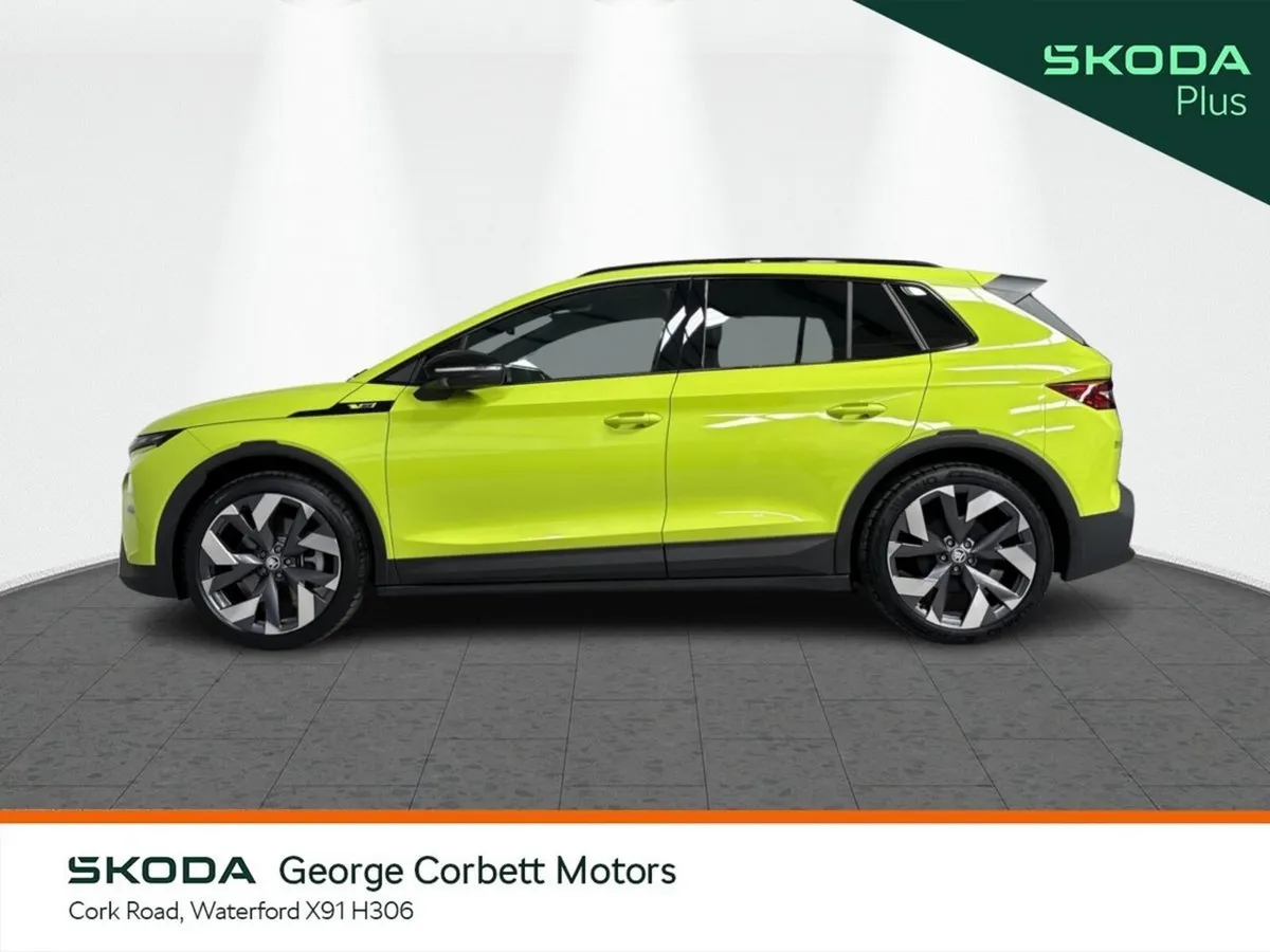 Skoda Elroq SUV, Electric, 2025, Green