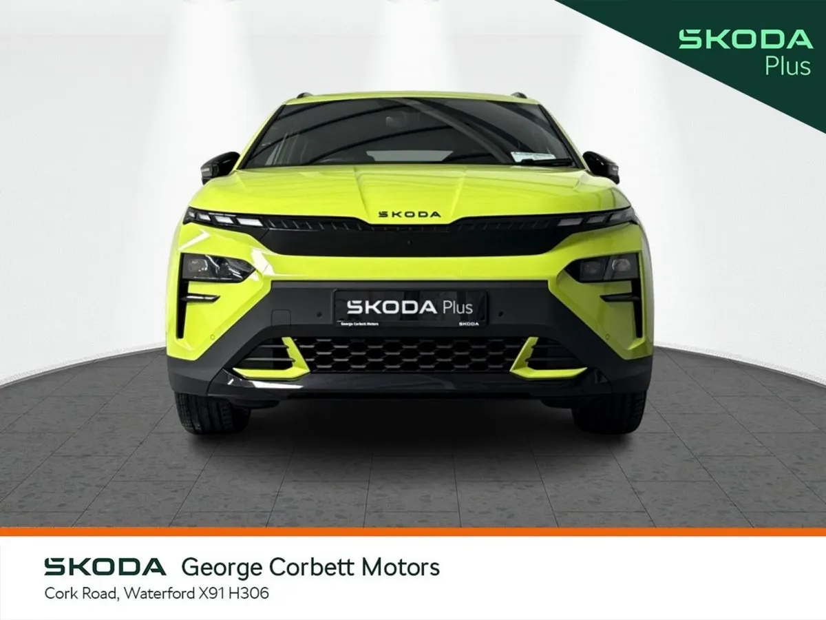 Skoda Elroq SUV, Electric, 2025, Green