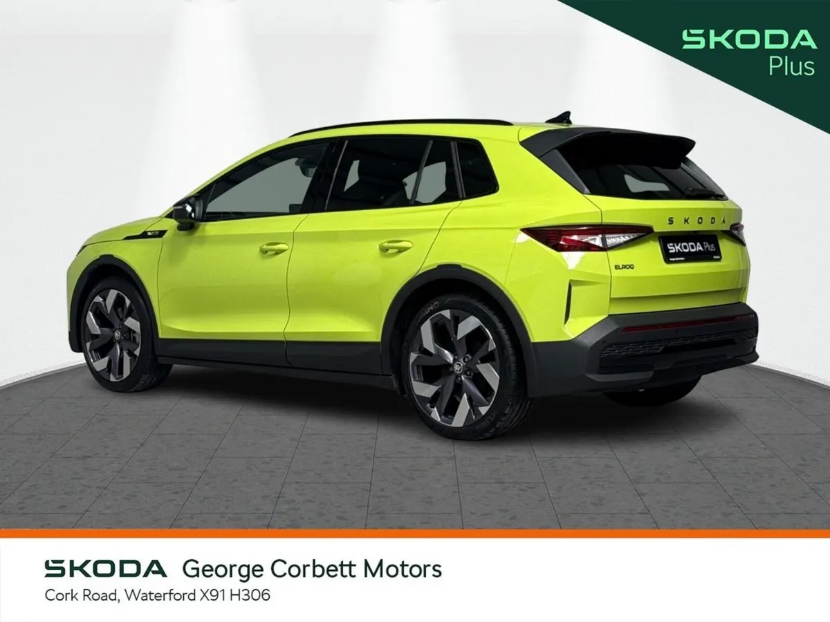Skoda Elroq SUV, Electric, 2025, Green