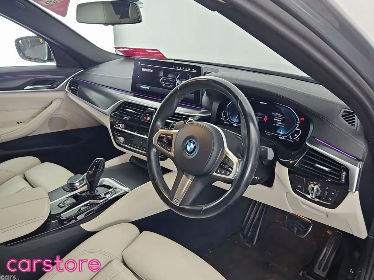 BMW 5-Series Saloon, Petrol Plug-in Hybrid, 2023, Grey