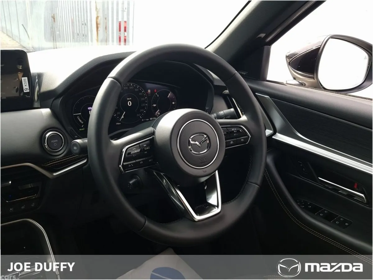 Mazda CX-80 SUV, Petrol Plug-in Hybrid, 2026, Brown