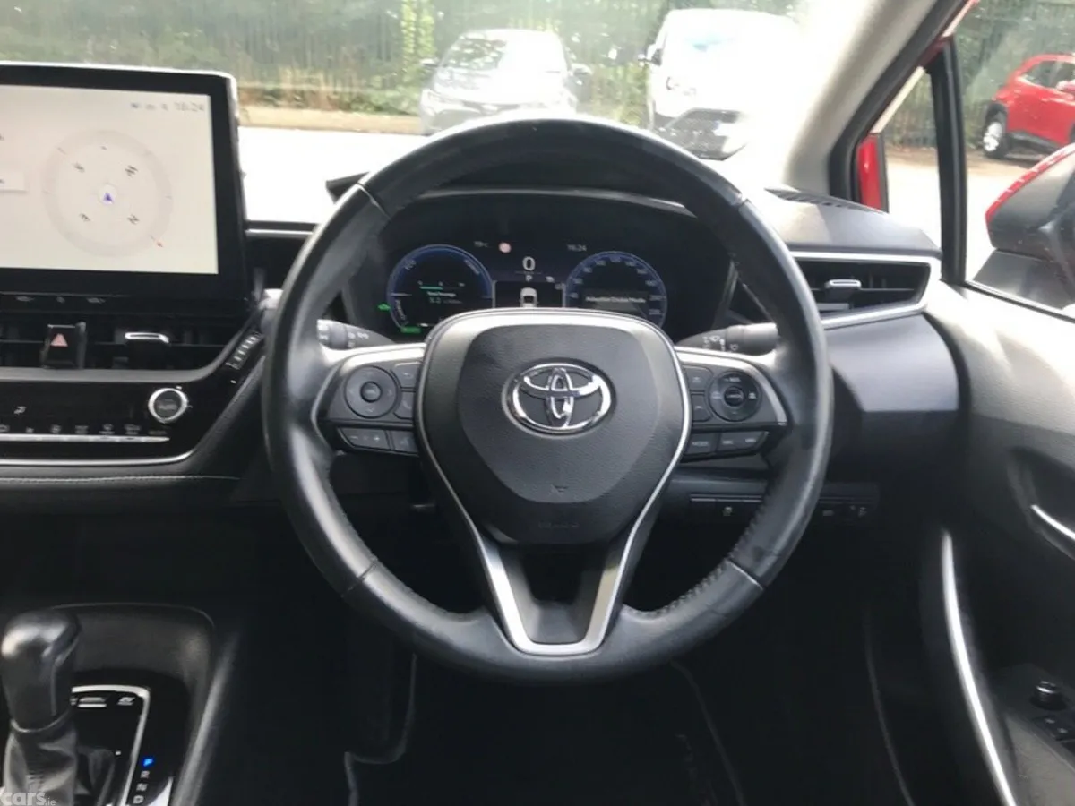 Toyota Corolla Saloon, Petrol Hybrid, 2023, Red