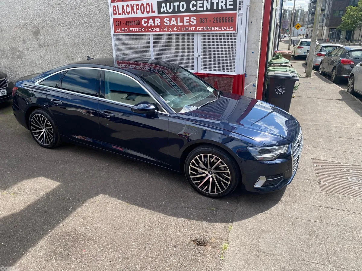 Audi A6 Saloon, Diesel, 2019, Blue