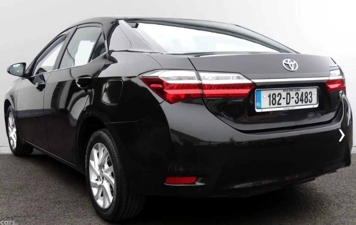 Toyota Corolla Saloon, Diesel, 2018, Black