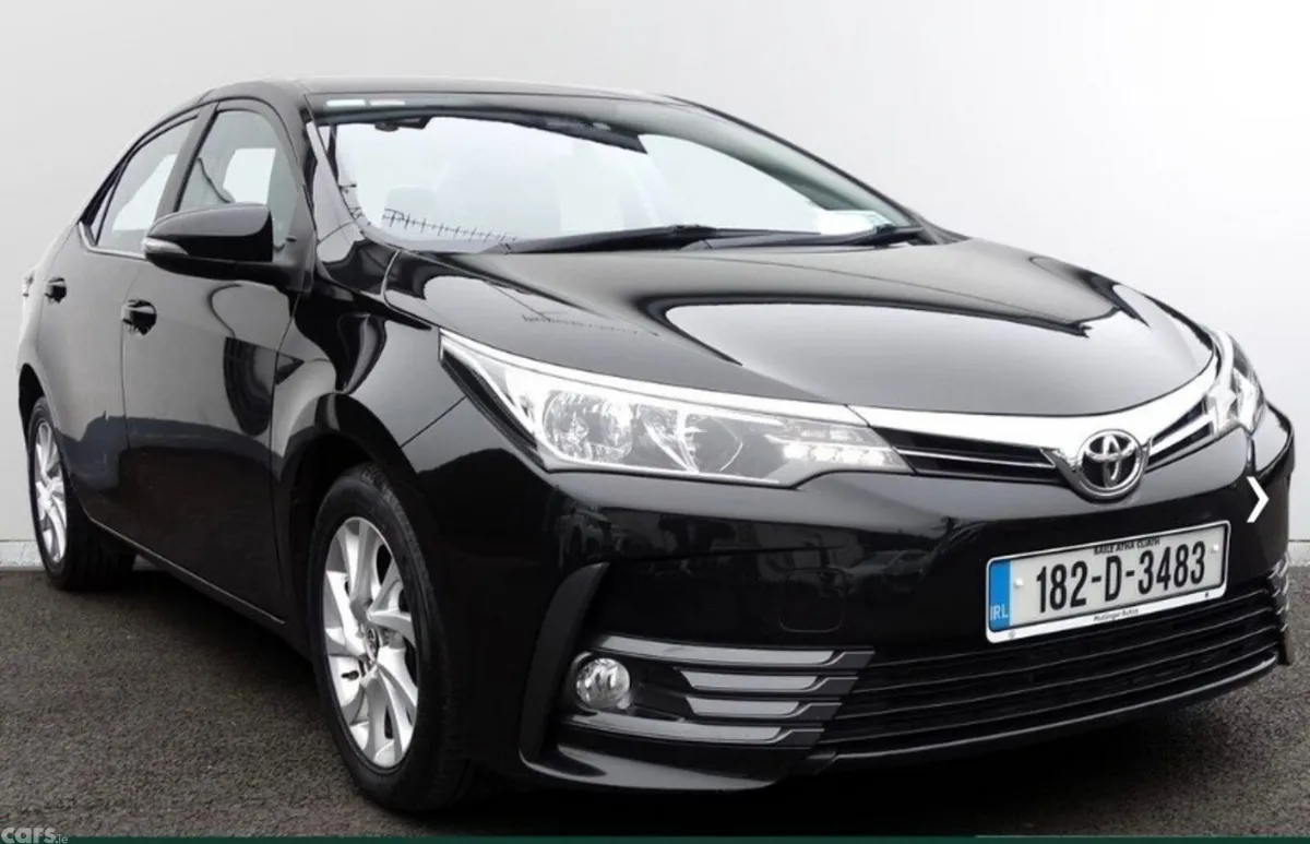 Toyota Corolla Saloon, Diesel, 2018, Black