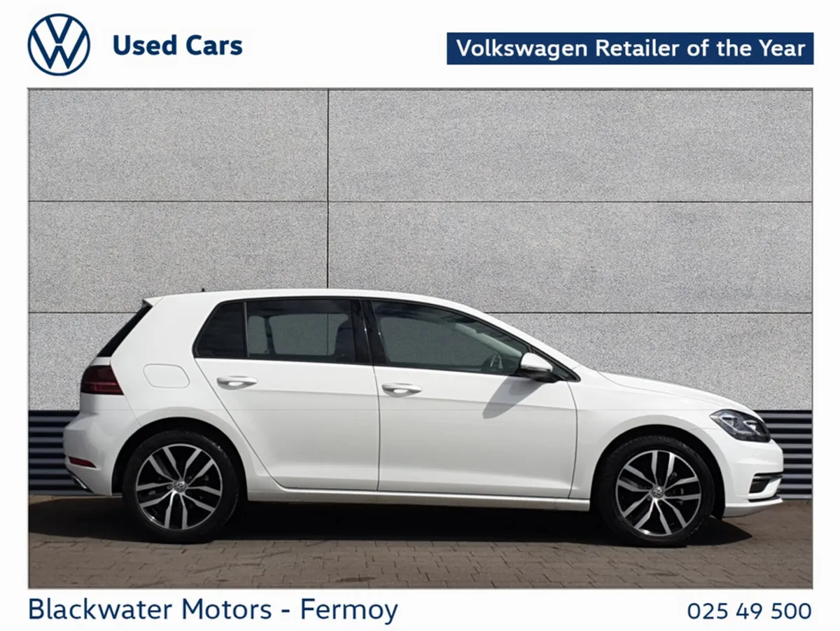 Volkswagen Golf Hatchback, Petrol, 2019, White