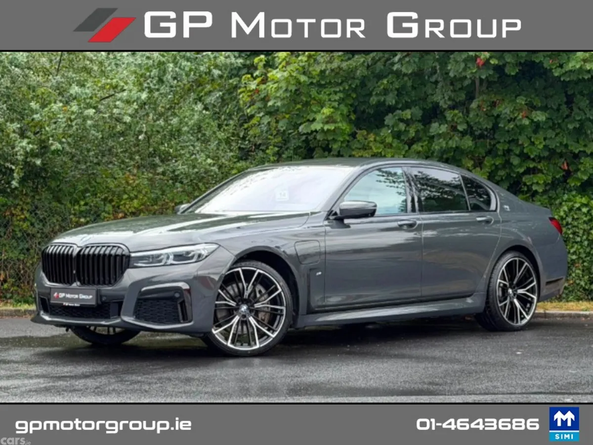 BMW 7-Series Saloon, Petrol Plug-in Hybrid, 2019, Grey