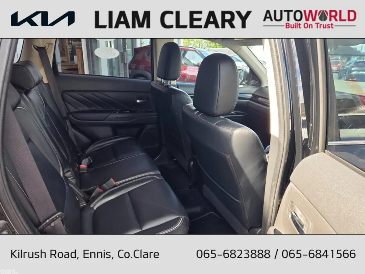 Mitsubishi Outlander Estate, Petrol Plug-in Hybrid, 2016, Black