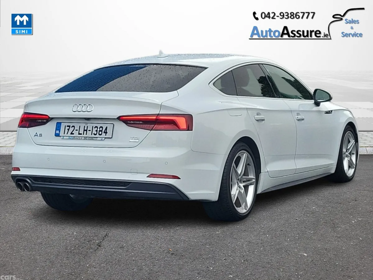 Audi A5 Hatchback, Diesel, 2017, White
