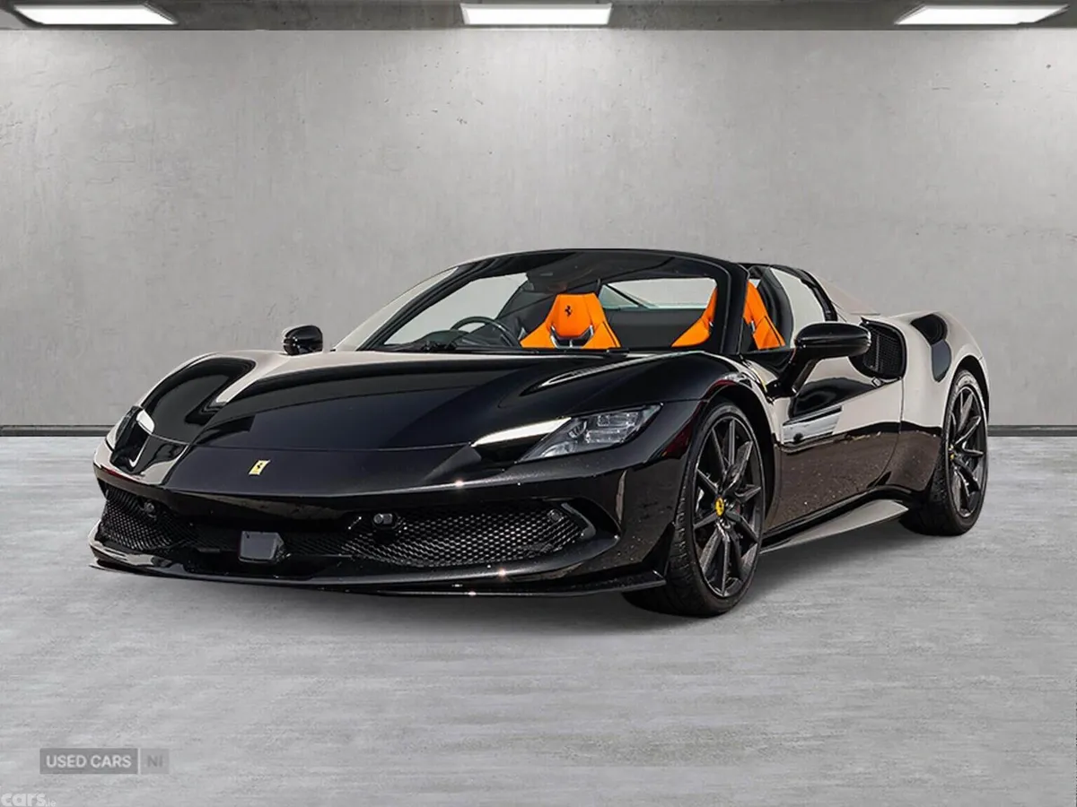 Ferrari 296 Coupe, Petrol Hybrid, 2025, Black