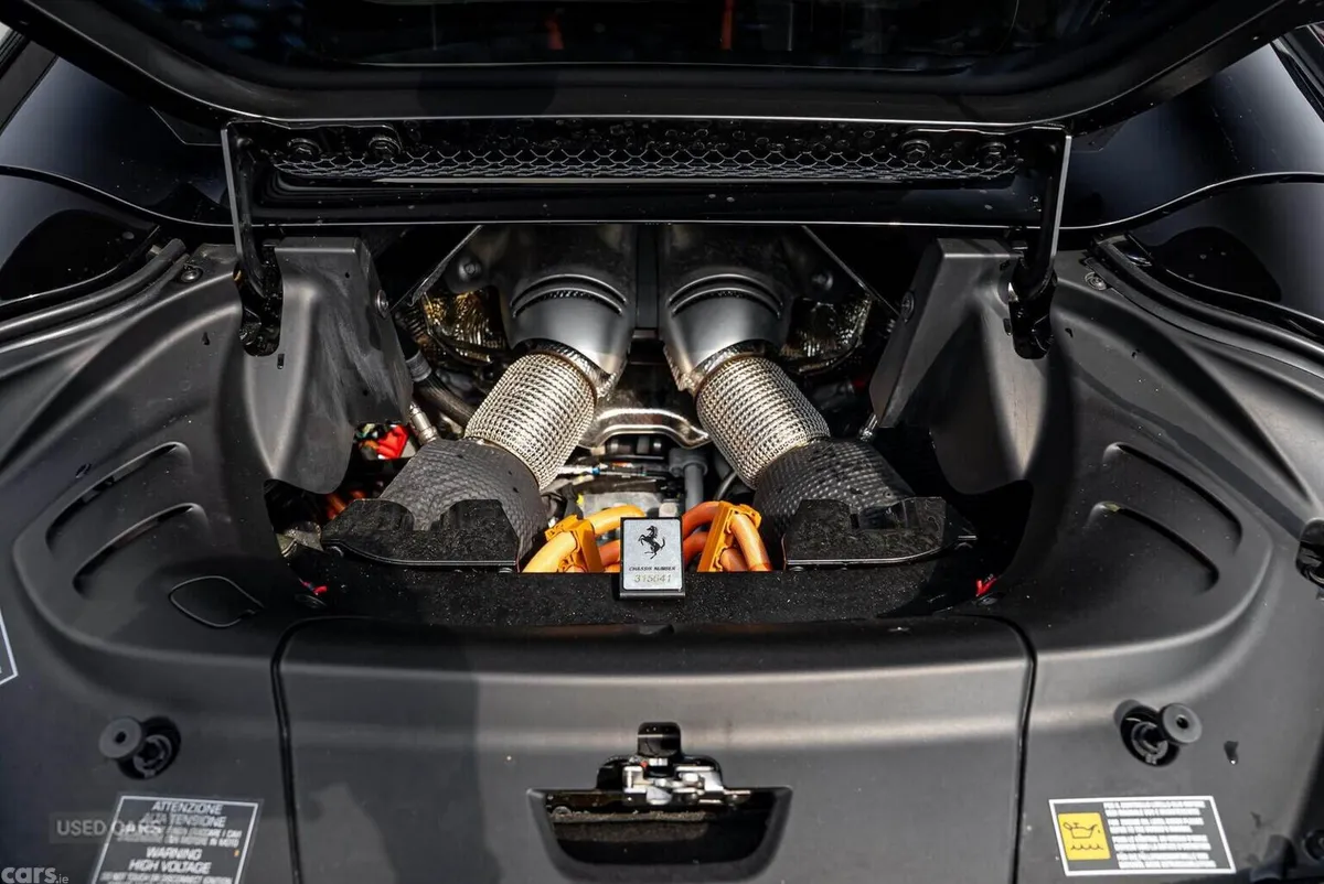 Ferrari 296 Coupe, Petrol Hybrid, 2025, Black