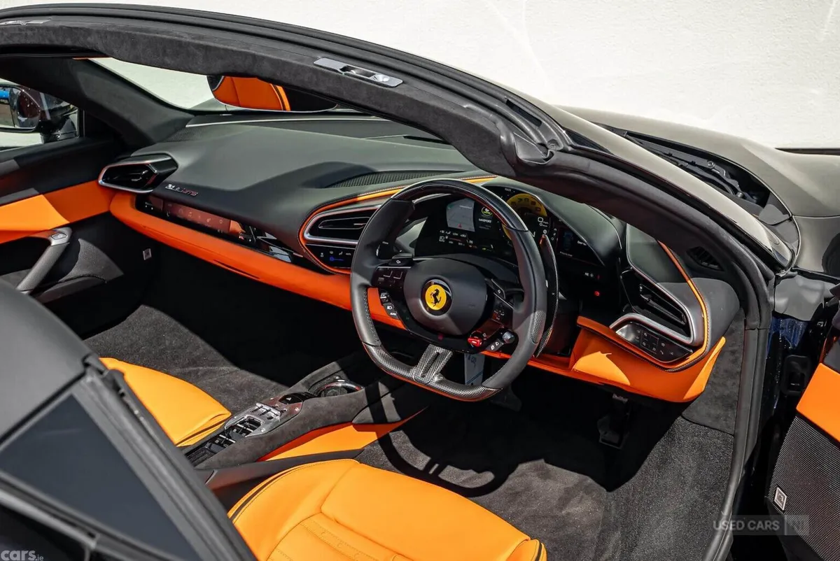 Ferrari 296 Coupe, Petrol Hybrid, 2025, Black