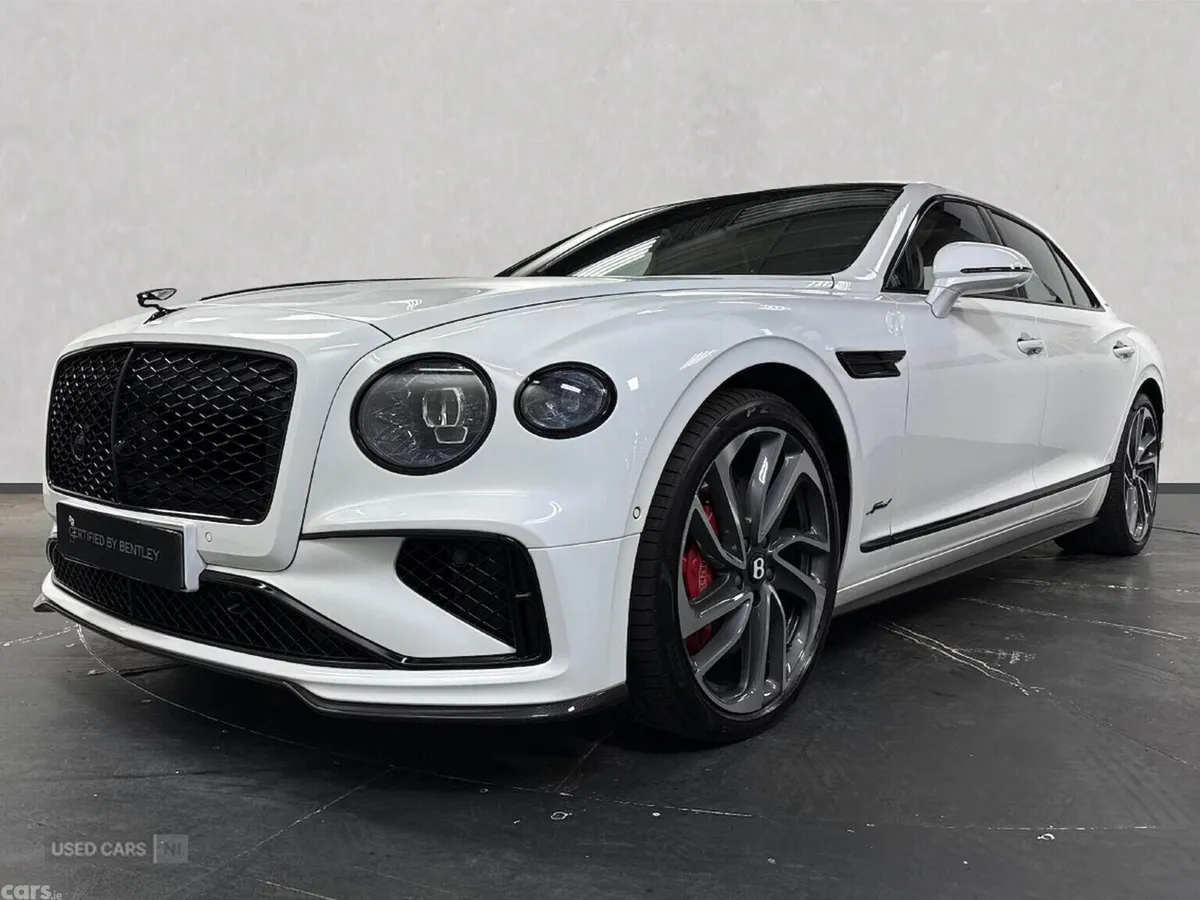 Bentley Flying Spur Saloon, Electric, 2025, White