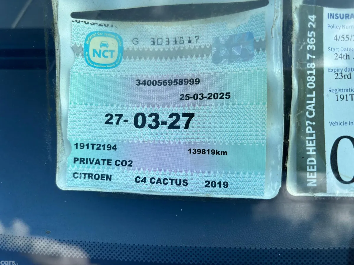 Citroen C4 Cactus Hatchback, Diesel, 2019, Grey