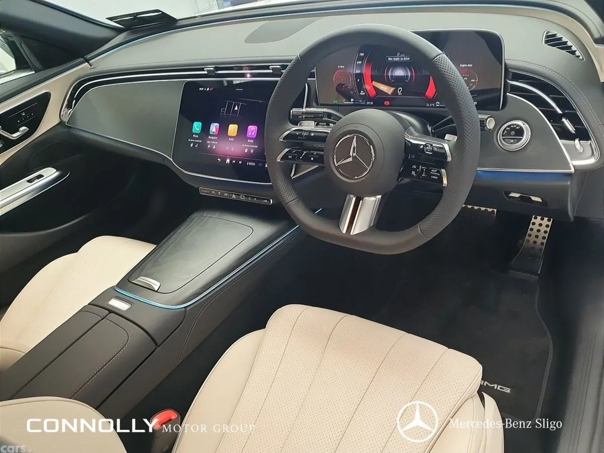 Mercedes-Benz E-Class Saloon, Diesel Plug-in Hybrid, 2026, White