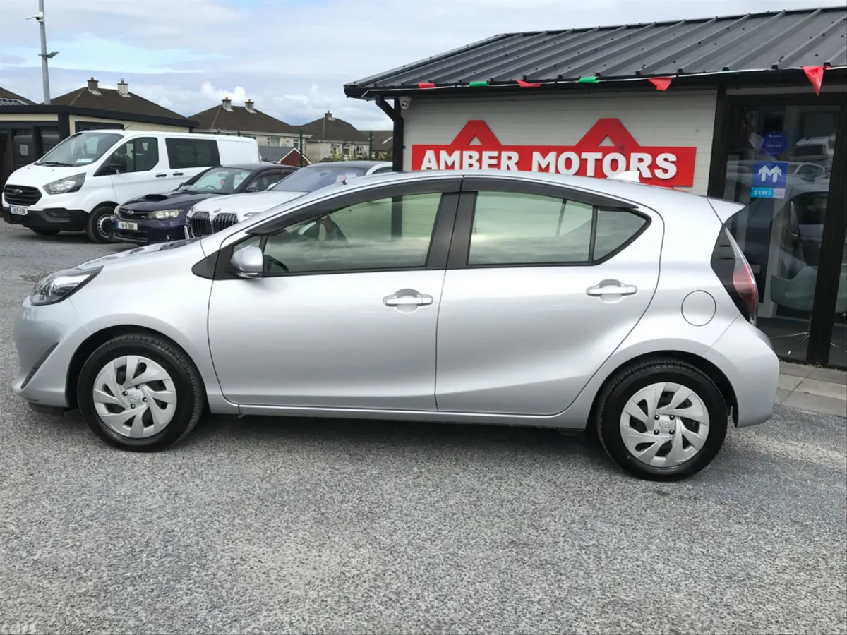 Toyota Aqua Hatchback, Petrol Hybrid, 2021, Silver