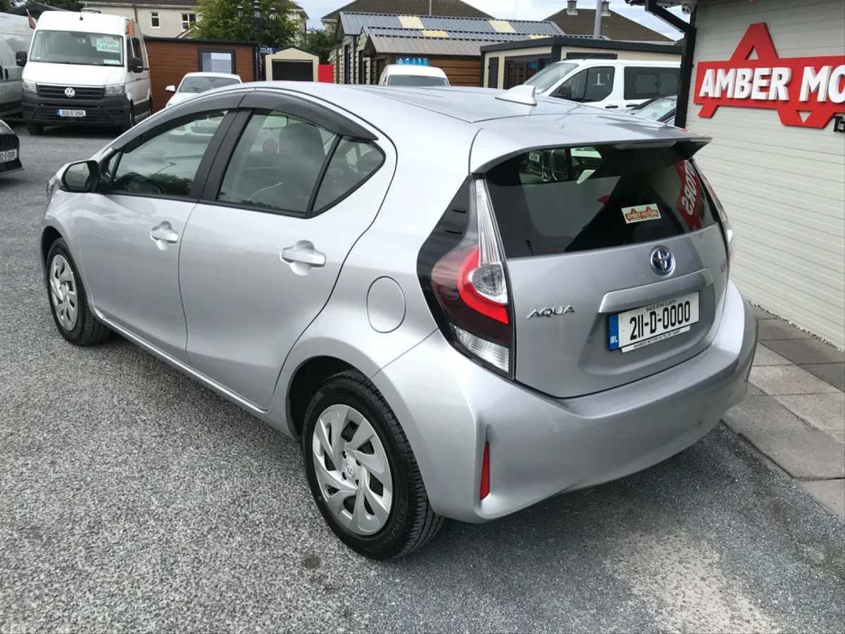 Toyota Aqua Hatchback, Petrol Hybrid, 2021, Silver