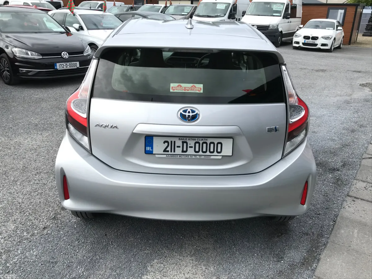 Toyota Aqua Hatchback, Petrol Hybrid, 2021, Silver