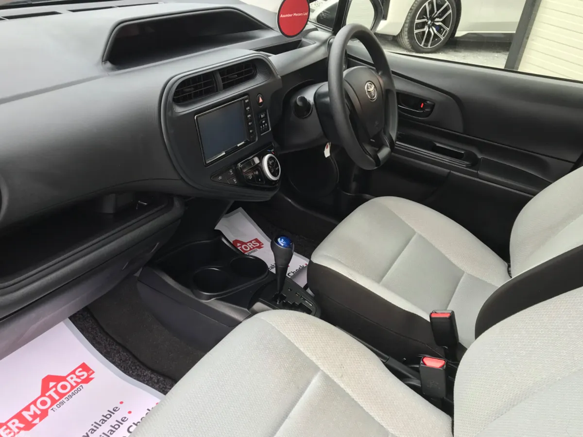 Toyota Aqua Hatchback, Petrol Hybrid, 2021, Silver