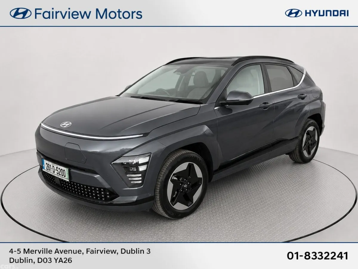 Hyundai KONA SUV, Electric, 2026, Grey